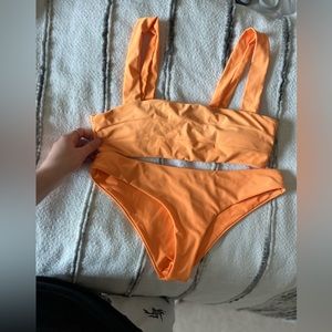 Orange bikini zaful